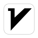 v2rayNG 的应用图标是白底方框里一个黑色的 V 字